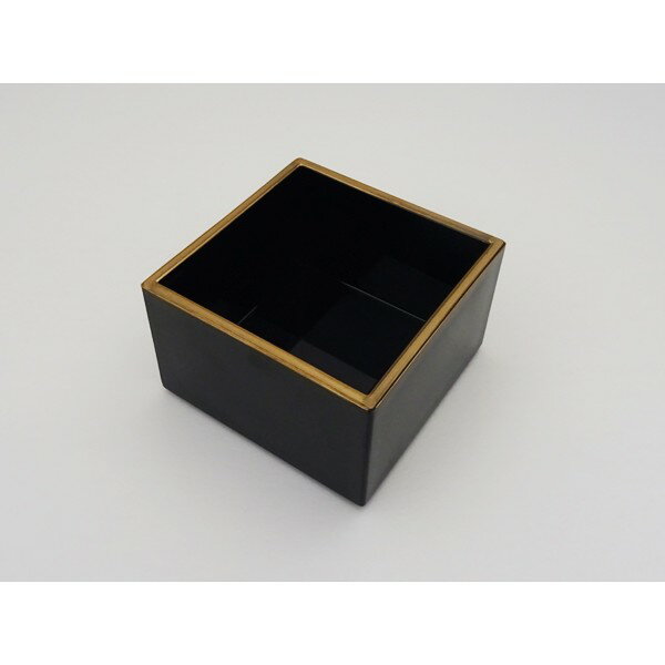 一合升 渕金 黒 (100円ショップ 100円均一 100均一 100均)