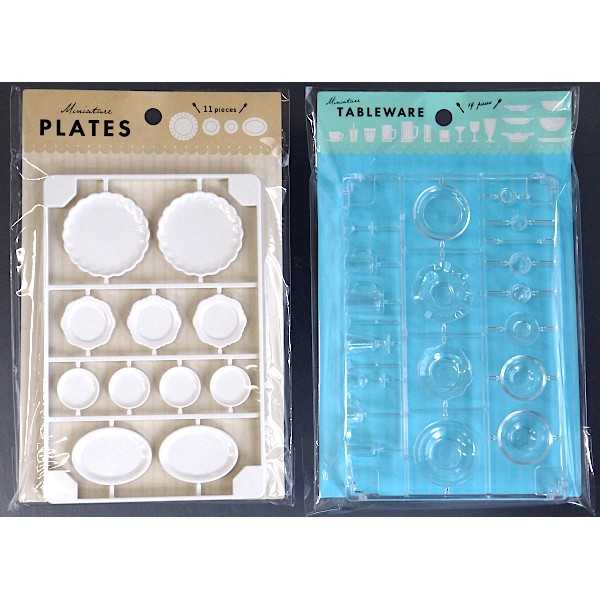 ミニチュア 食器 ［種類指定不可］ (100円ショップ 100円均一 100均一 100均)