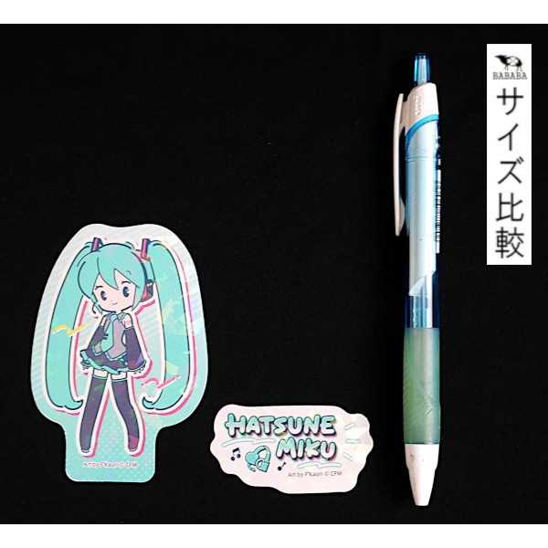 初音ミク ステッカー プチシリーズ 2枚入 ［種類指定不可］ (100円ショップ 100円均一 100均一 100均)