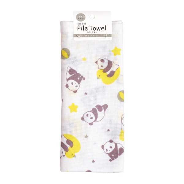 片面パイルフェイスタオルパンダ柄2...