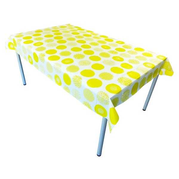 テーブルクロス テキスタイル柄 175×130cm ［色柄指定不可］ (100円ショップ 100円均一 100均一 100均)