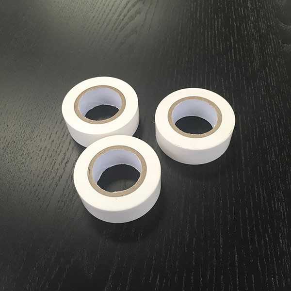 ビニールテープ 白 1.9cm×長さ10m 3個入 (100円ショップ 100円均一 100均一 100均)