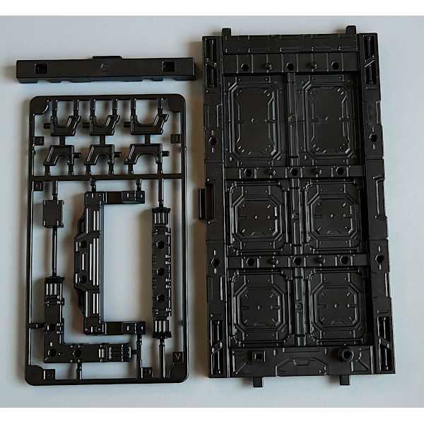 連結ディスプレイベース用 側面壁 9.3×3.9×高さ18.5cm (100円ショップ 100円均一 100均一 100均)