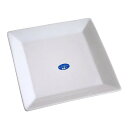 ホワイト 角皿 21cm ※訳あり品 (100円ショップ 100円均一 100均一 100均)
