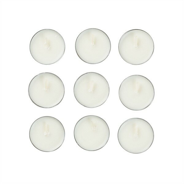 パームオイルキャンドル 9個入 (100円ショップ 100円均一 100均一 100均)