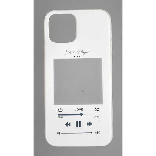 音楽プレーヤー風スマホケース for iPhone12/12Pro (100円ショップ 100円均一 100均一 100均)