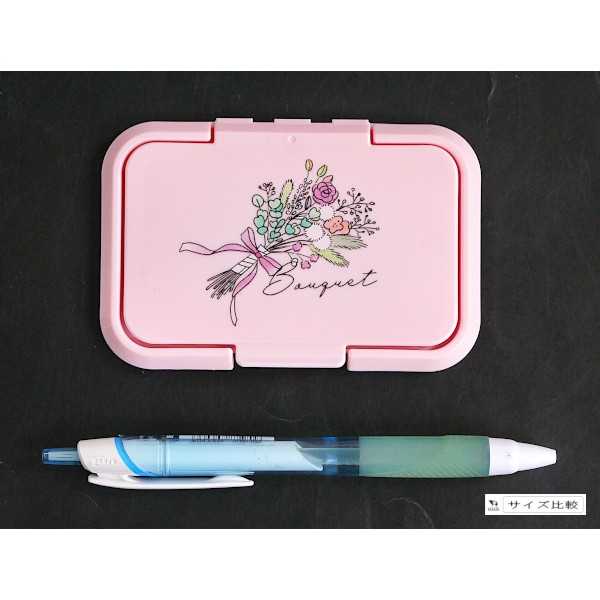 ウエットシートのフタ パターン 10.5×7cm ［色指定不可］ (100円ショップ 100円均一 100均一 100均)