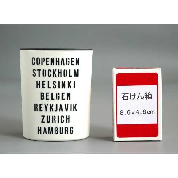 アーバンスタンド 丸 モノトーン 9.1×7×高さ11.2cm (100円ショップ 100円均一 100均一 100均)