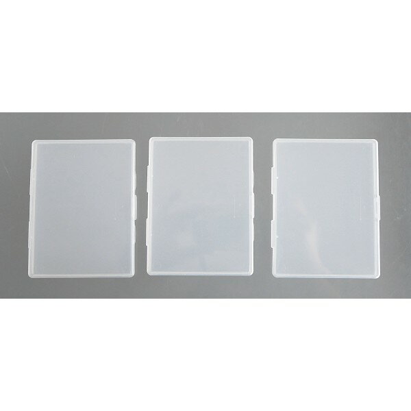 薄型トレーディングカードケース 3個入 (100円ショップ 100円均一 100均一 100均)