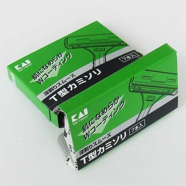 T型カミソリ 7本入 (100円ショップ 100円均一 100均一 100均)