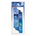 クリップシーンシール 氷の世界柄 6枚入 (100円ショップ 100円均一 100均一 100均)