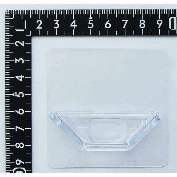 水がよく切れるスポンジ&石鹸置き アクリル粘着付 (100円ショップ 100円均一 100均一 100均)