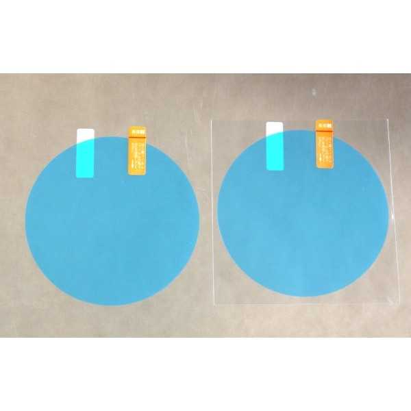 車用くもり止めフィルム 円形 10cm 2枚入 (100円ショップ 100円均一 100均一 100均)