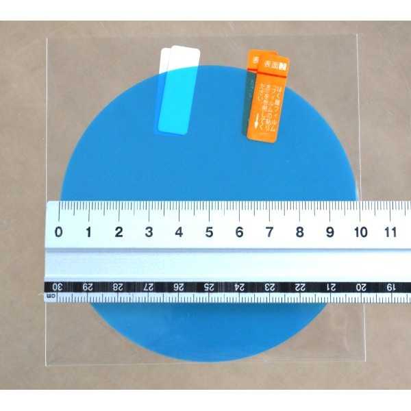 車用くもり止めフィルム 円形 10cm 2枚入 (100円ショップ 100円均一 100均一 100均)