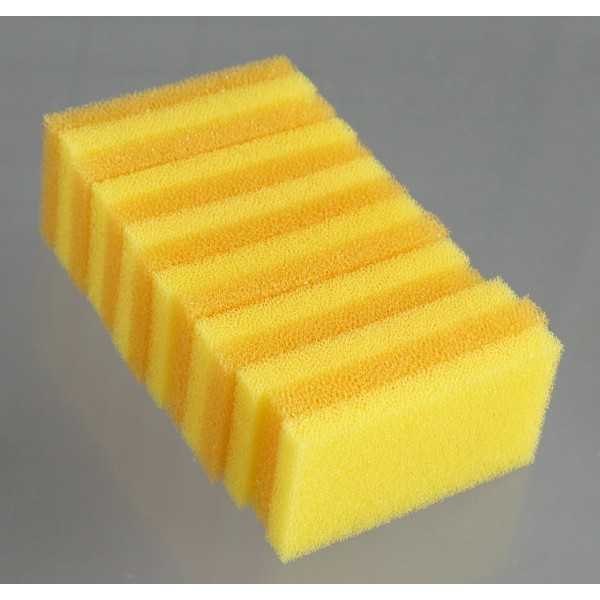 毎日きれい使い切りスポンジ 5.5×10×1.2cm 14個入 (100円ショップ 100円均一 100均一 100均)