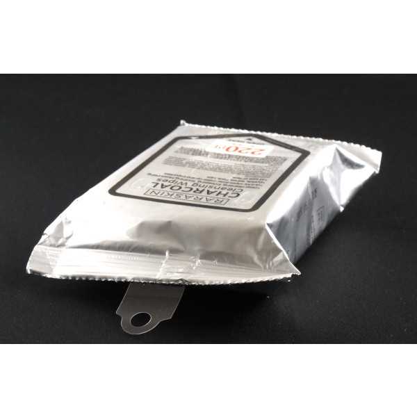 メイク落としシート クレンジングワイプ チャコール 30枚入 ※訳あり品