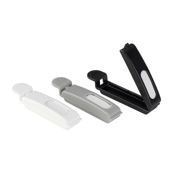 ネームクリップ モノトーン S(7.2×1.5×厚み1.2cm) 3個入 (100円ショップ 100円均一 100均一 100均)