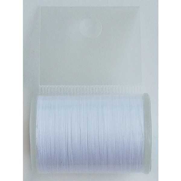 ダルマ合繊ミシン糸 白 #60/100m (100円ショップ 100円均一 100均一 100均)