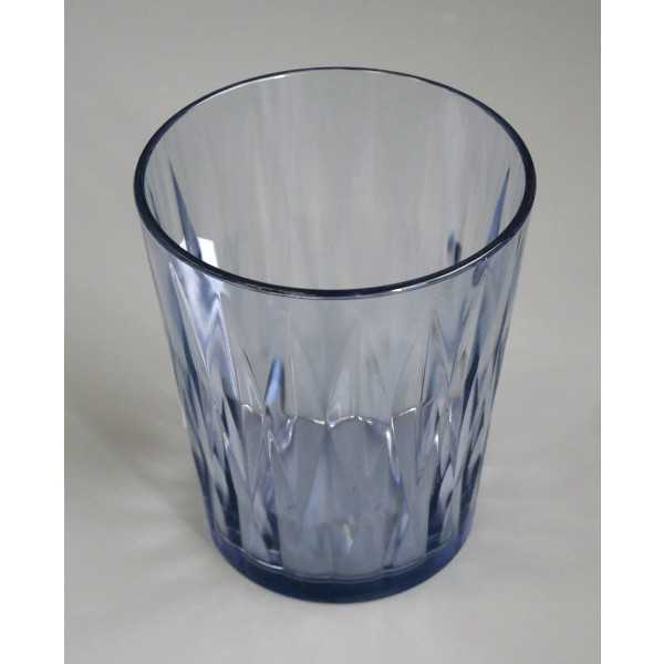 グラス キフレ ブルーグレー M(容量370ml) (100円ショップ 100円均一 100均一 100均)