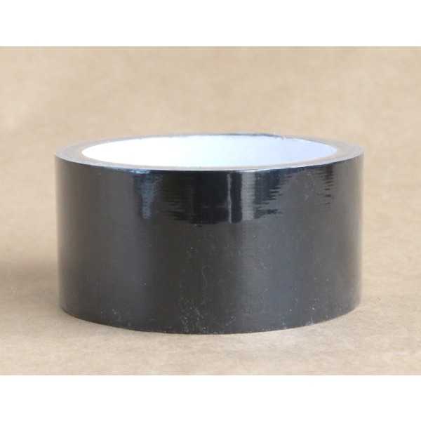 布カラー粘着テープ 黒 幅4.5cm×長さ10m (100円ショップ 100円均一 100均一 100均)