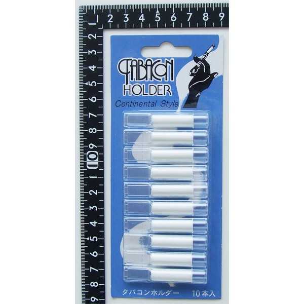 高密度ミクロフィルター タバコンホルダー10本入 (100円ショップ 100円均一 100均一 100均)