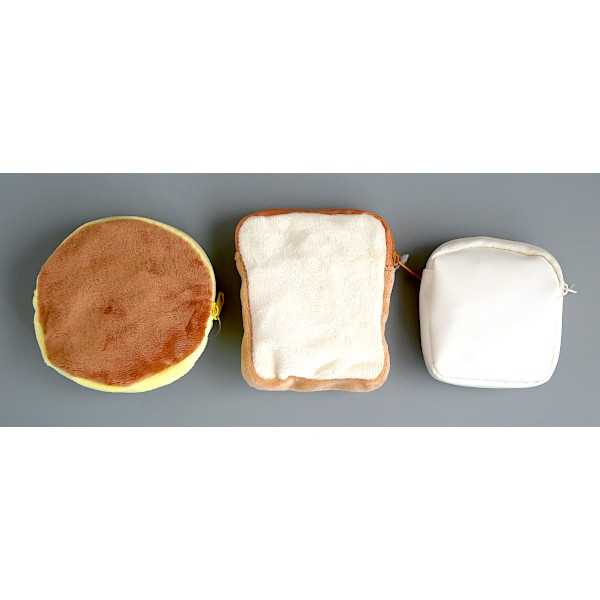 ミニ収納ケース パンケーキ&食パン&目玉焼き ［種類指定不可］ (100円ショップ 100円均一 100均一 100均)