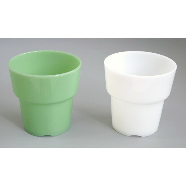 ガラス風ポット 3号 直径10×高さ10cm ［色指定不可］ (100円ショップ 100円均一 100均一 100均)