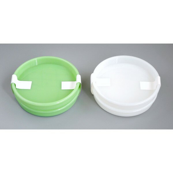 ガラス風受け皿 3号 直径9.5×高さ1.7cm 2個入 ［色指定不可］ (100円ショップ 100円均一 100均一 100均)