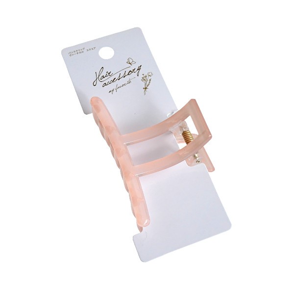 バンスクリップ ヴァーチカル スクエア ［色指定不可］ (100円ショップ 100円均一 100均一 100均)