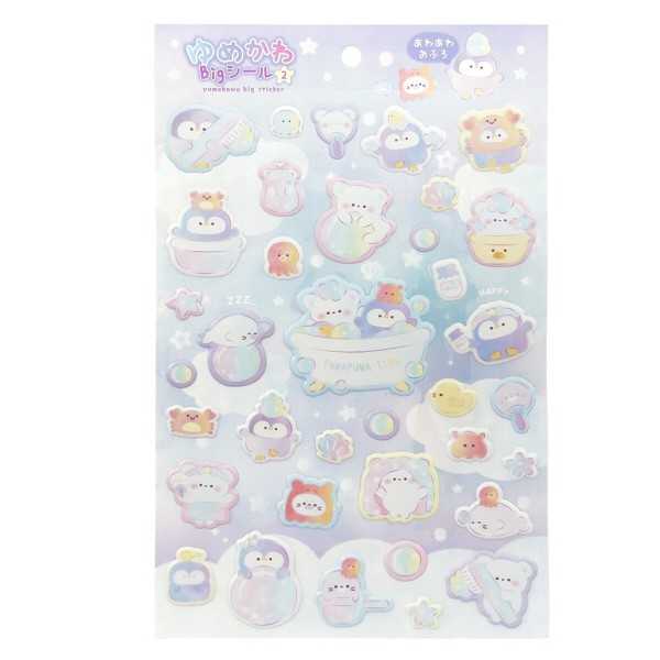 ゆめかわBIGシール2 ［種類指定不可］ (100円ショップ 100円均一 100均一 100均)