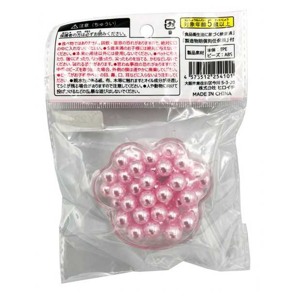パールビーズスクイーズ 肉球 ［色指定不可］