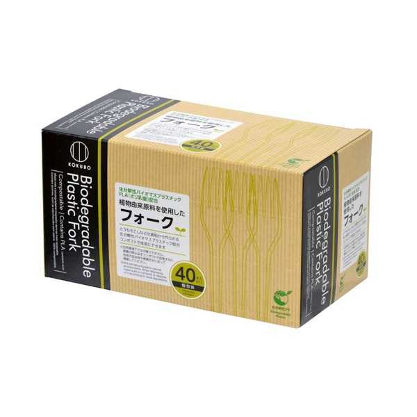 樂天商城 - 植物由来原料を使用したフォーク 40本入