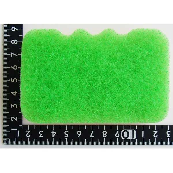 キッチンスポンジ キクロン 泡だすマジック ソフトタイプ グリーン (100円ショップ 100円均一 100均一 100均)
