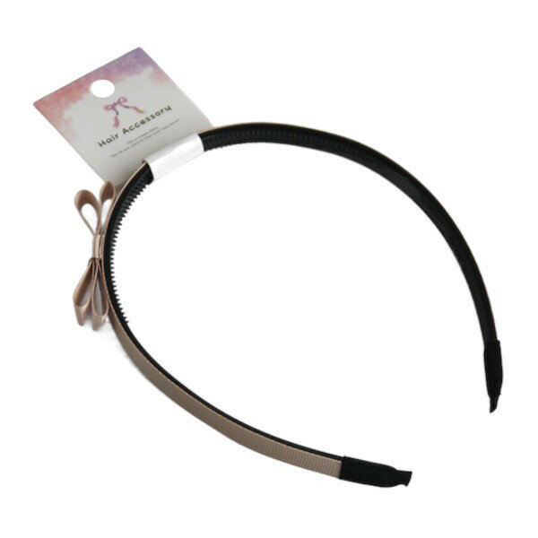 カチューシャ ベーシックリボン ガーリー ［色指定不可］ (100円ショップ 100円均一 100均一 100均)