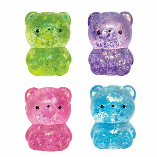 きらきら水あめ くまちゃん ［色指定不可］ (100円ショップ 100円均一 100均一 100均)