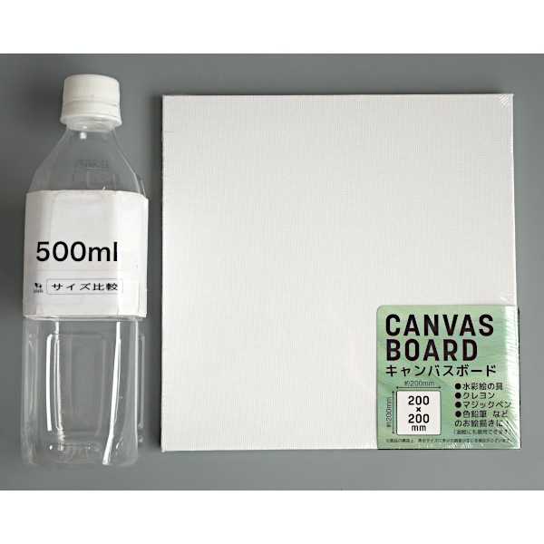 キャンバスボード 20×20cm (100円ショップ 100円均一 100均一 100均)