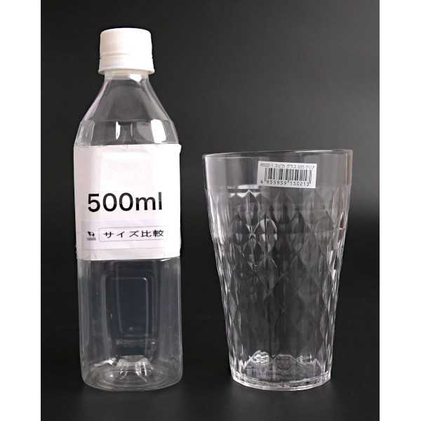 スピカ グラス クリア 容量520ml (100円ショップ 100円均一 100均一 100均)