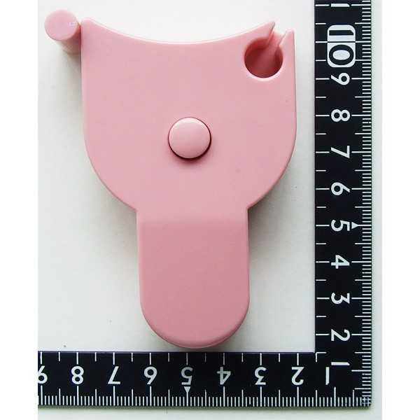 1人で測れるボディサイズ測定メジャー 固定機能付 ［色指定不可］ (100円ショップ 100円均一 100均一 100均)