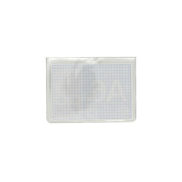 ソフトカードケース A6サイズ対応 11.5×15.8cm 2枚入 (100円ショップ 100円均一 100均一 100均)