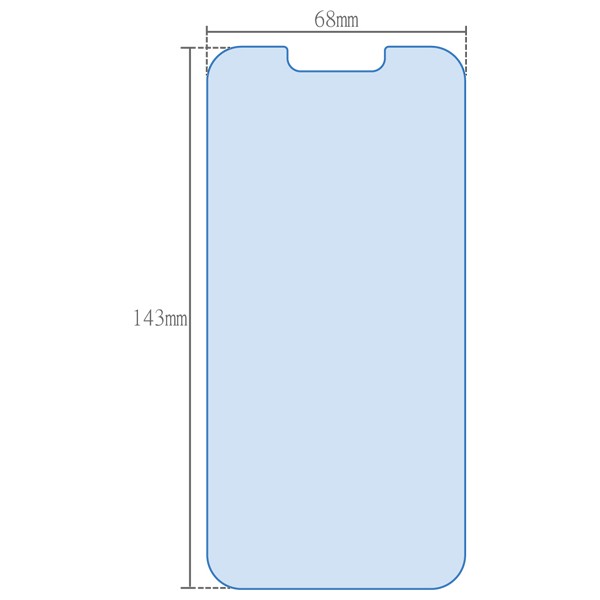 iPhone14/13Pro/13�ѥ��饹�ݸ�ե���� 6.1����� (100�ߥ���å� 100�߶Ѱ� 100�Ѱ� 100��)