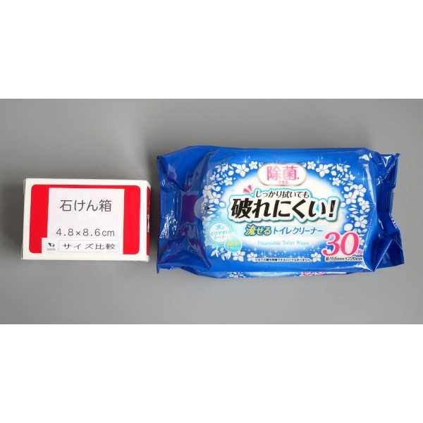 破れにくい流せるトイレクリーナー 30枚入 (...の紹介画像2
