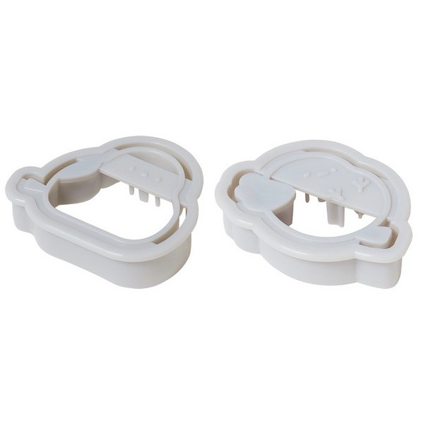 クッキー型 シマエナガ 2個入 (100円ショップ 100円均一 100均一 100均)