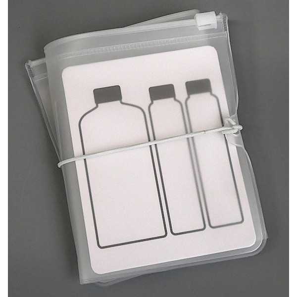 frospa くるっと仕分けポーチ 30.8×13cm (100円ショップ 100円均一 100均一 100均)