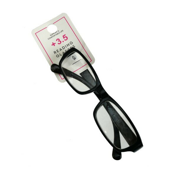 兼用プラ老眼鏡 +3.5 ［色指定不可］ (100円ショップ 100円均一 100均一 100均)