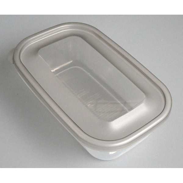 ホームパックB ブラウン 容量500ml 2個入 (100円ショップ 100円均一 100均一 100均)