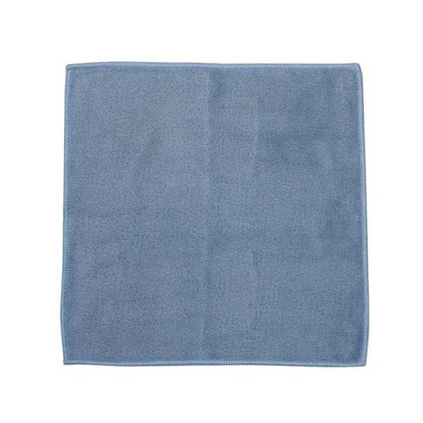 ふんわりハンドタオル スモーキーブルー 30×30cm (100円ショップ 100円均一 100均一 100均)