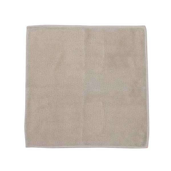 ふんわりハンドタオル ブラウン 30×30cm (100円ショップ 100円均一 100均一 100均)