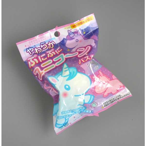 やわらかぷにぷにユニコーンバスボール レモンの香り ［種類指定不可］ bababa-10038474 100円雑貨&日用品卸-BABABA サンプル画像2