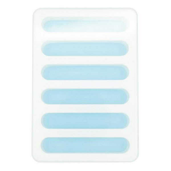 蓋付きアイストレー スティック 6個取り (100円ショップ 100円均一 100均一 100均)