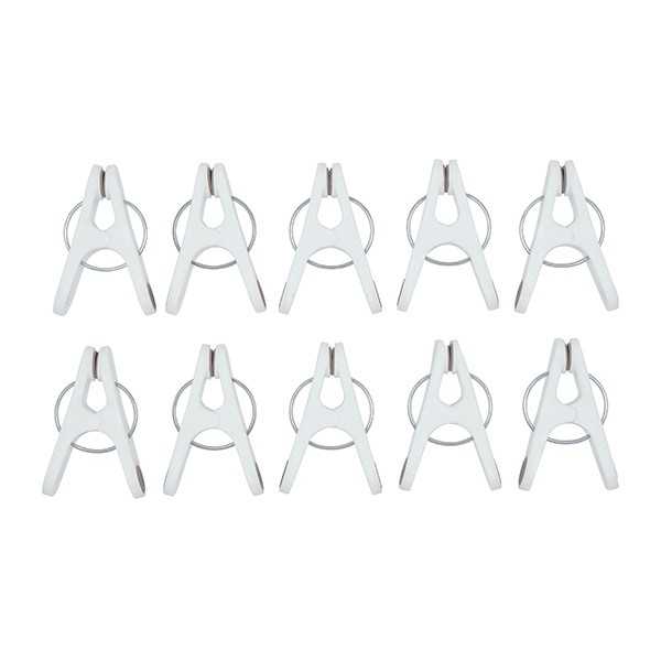 すべりにくい洗濯ピンチ 10個入 (100円ショップ 100円均一 100均一 100均)